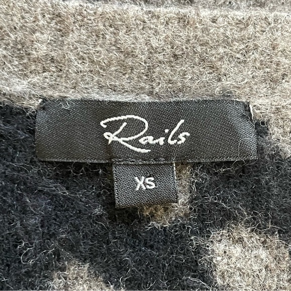 Rails | Gray Black Chance Dalmatian Pullover Sweater - Picture 6 of 10